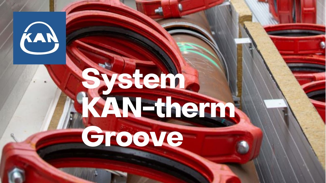 Montaż rur w systemie KAN-therm Groove