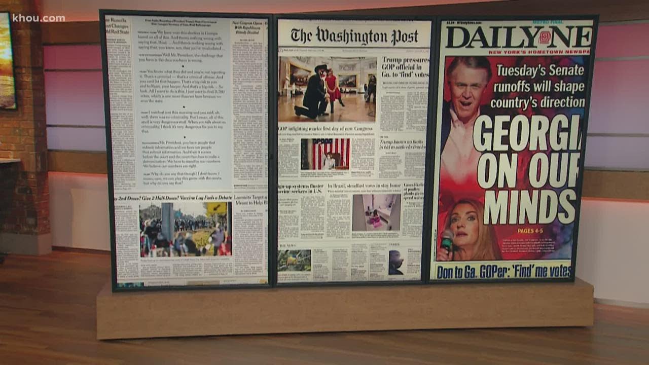 Georgia takes center stage this week with Senate runoff | #HTownRush top headlines for Dec. 4, 2021