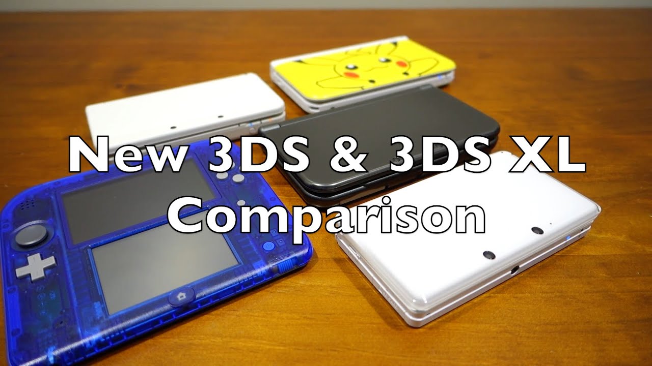New 3DS vs New 3DS XL Comparison (Nintendo)