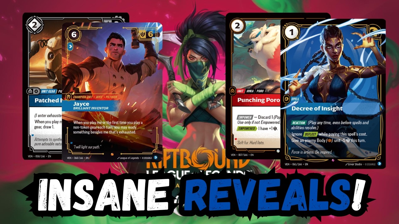 НАША ПЕРВАЯ КАРТА С ДВОЙНЫМ ТЕГОМ?! | Riftbound: The League of Legends TCG