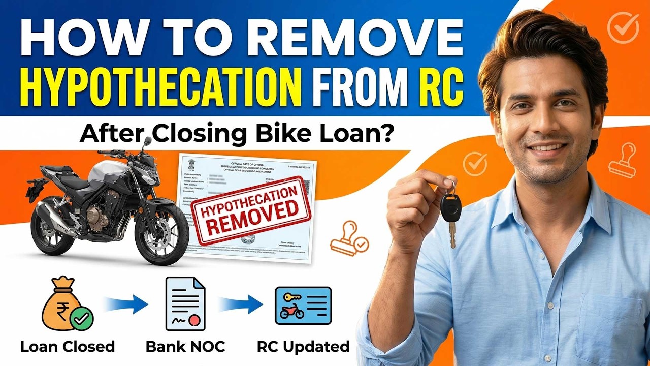 How to Remove Hypothecation from RC After Closing Bike Loan?  | Bajaj Markets