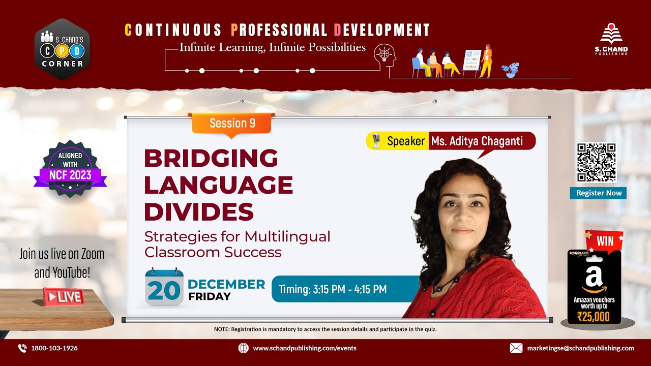 Bridging Language Divides: Strategies for Multilingual Classroom Success | 3:15-4:15 PM