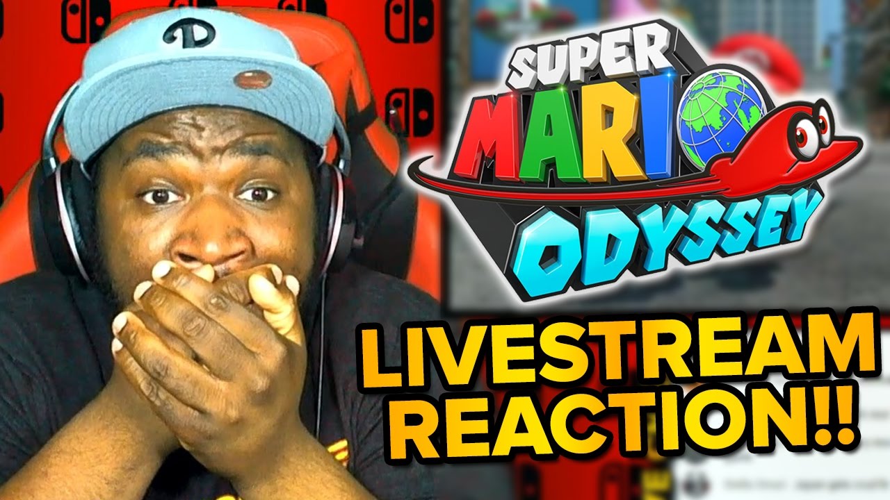 Super Mario Odyssey - LIVE REACTION & Gameplay Trailer!