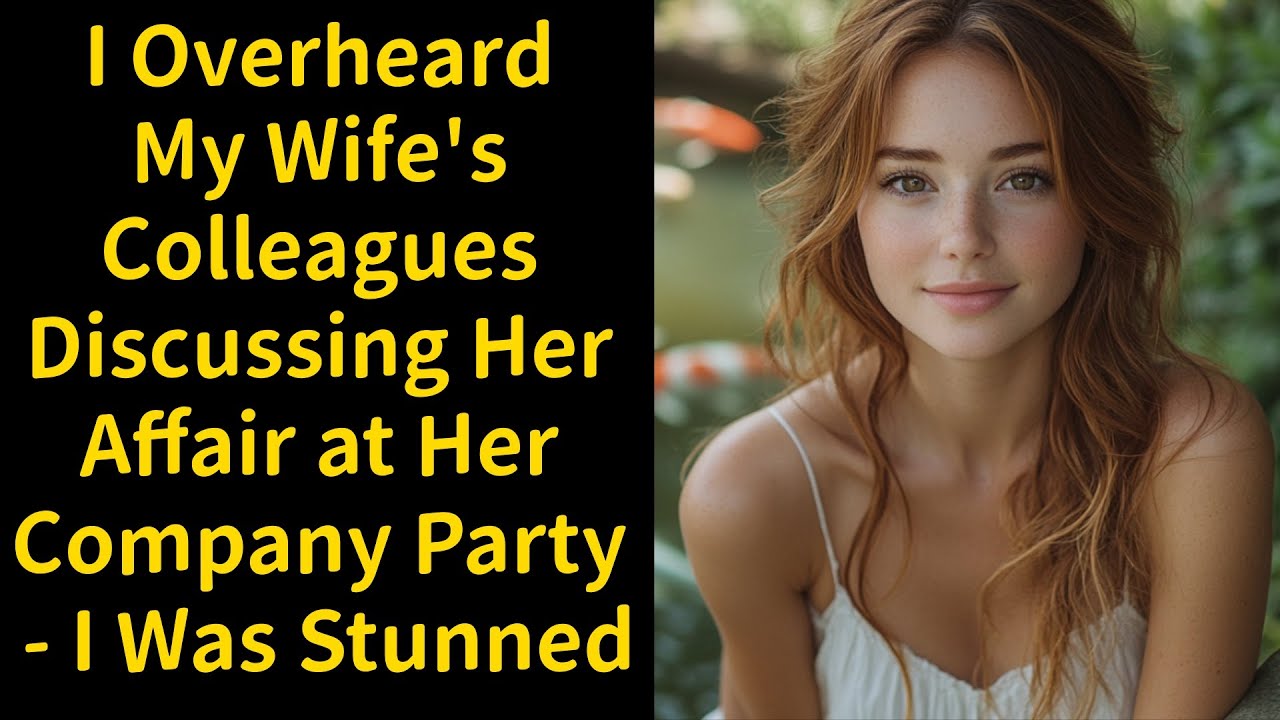 I Overheard My Wife's Colleagues Discussing Her Affair at Her Company Party - I Was Stunned