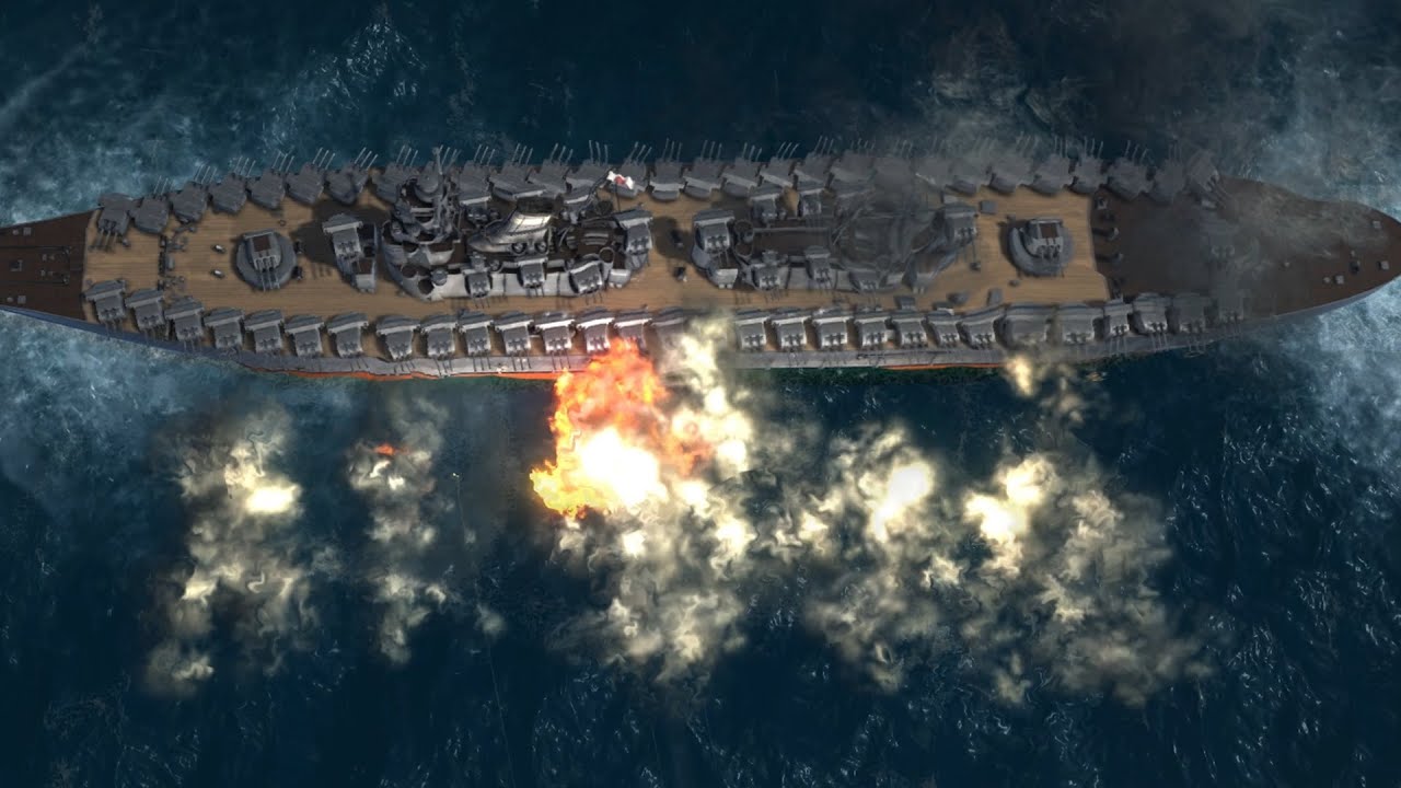 【大艦多砲主義】大和の船体に副砲載せまくるとこうなる【Ultimate Admiral: Dreadnoughts】