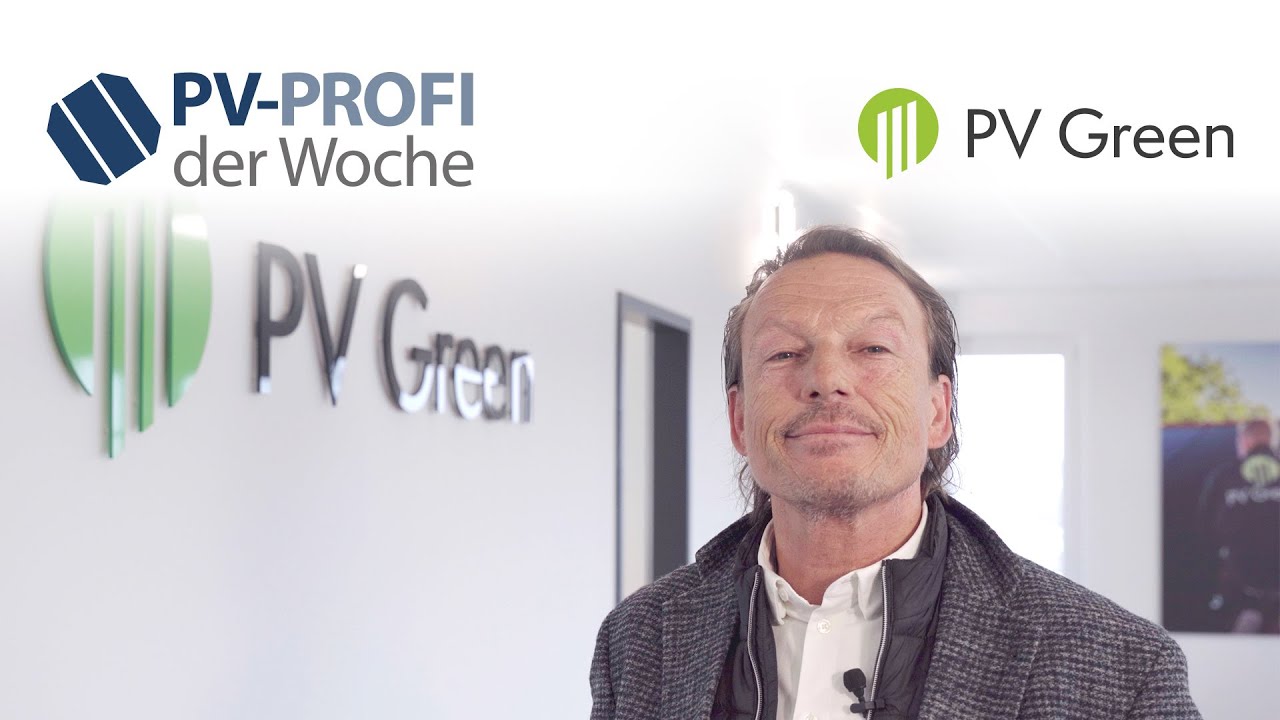 PV Green Franchise GmbH aus Wunstorf, unser PV-Profi der Woche