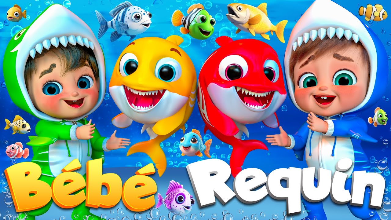 Bébé Requin Tchou Tchou | Comptines Et Chansons | À Bébé Chanson @SuperLucaLEFrancais