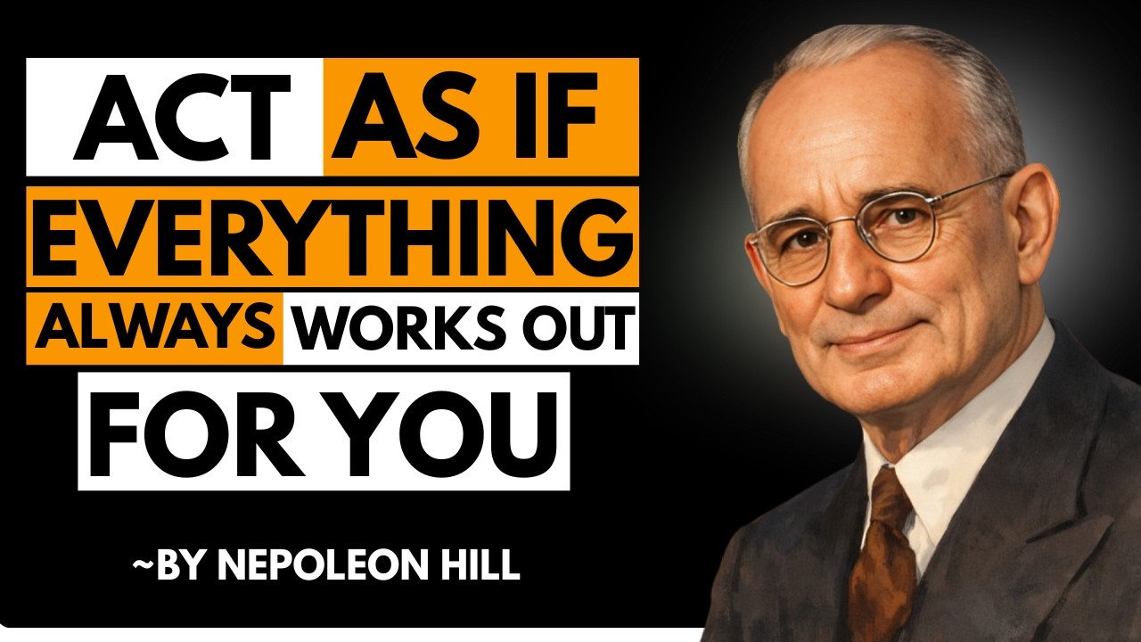 Act As If Everything Works Out For You – Napoleon Hill Inspired Success Mindset