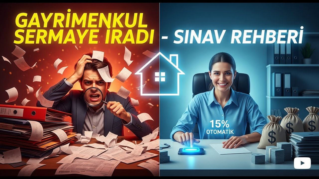 Gelir Vergisi Kanunu Md: 70 - 74 🎧 Gayrimenkul Sermaye İradı (GMSİ) - Sınav Rehberi: Püf Noktalar