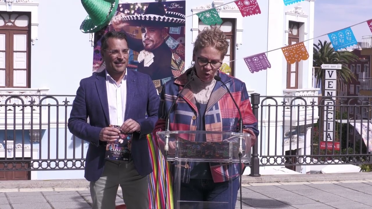 Presentación del Carnaval de México - Los Realejos 2026