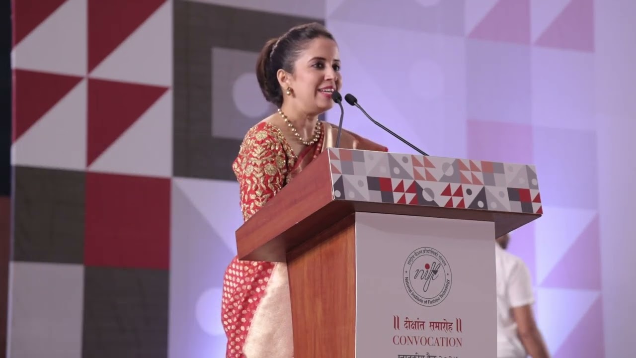 Juhi Malhotra Anchoring at NIFT Convocation 2024 | Shayari Special