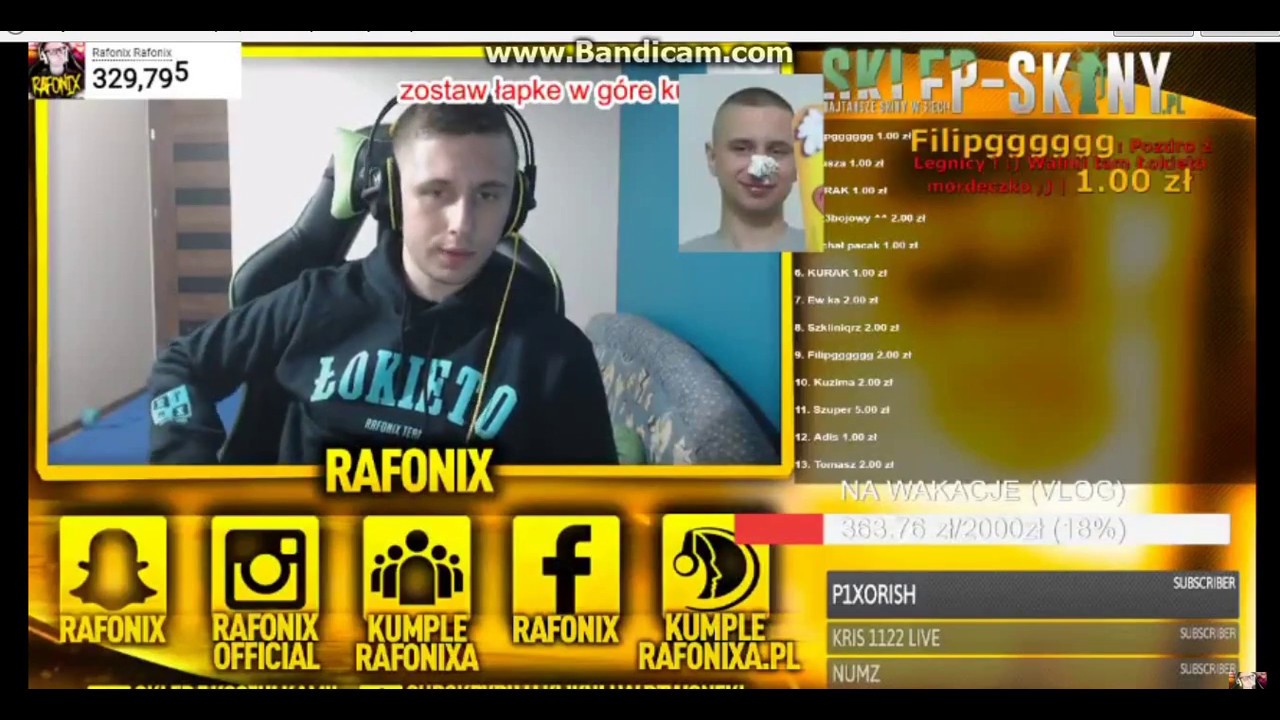 Rafonix dzwoni do kingi ,,Kinga kocham cie '' !!!