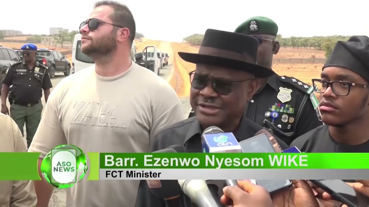 Барр. Уайк инспектирует проекты и благодарит президента за вмешательство в речной кризис.