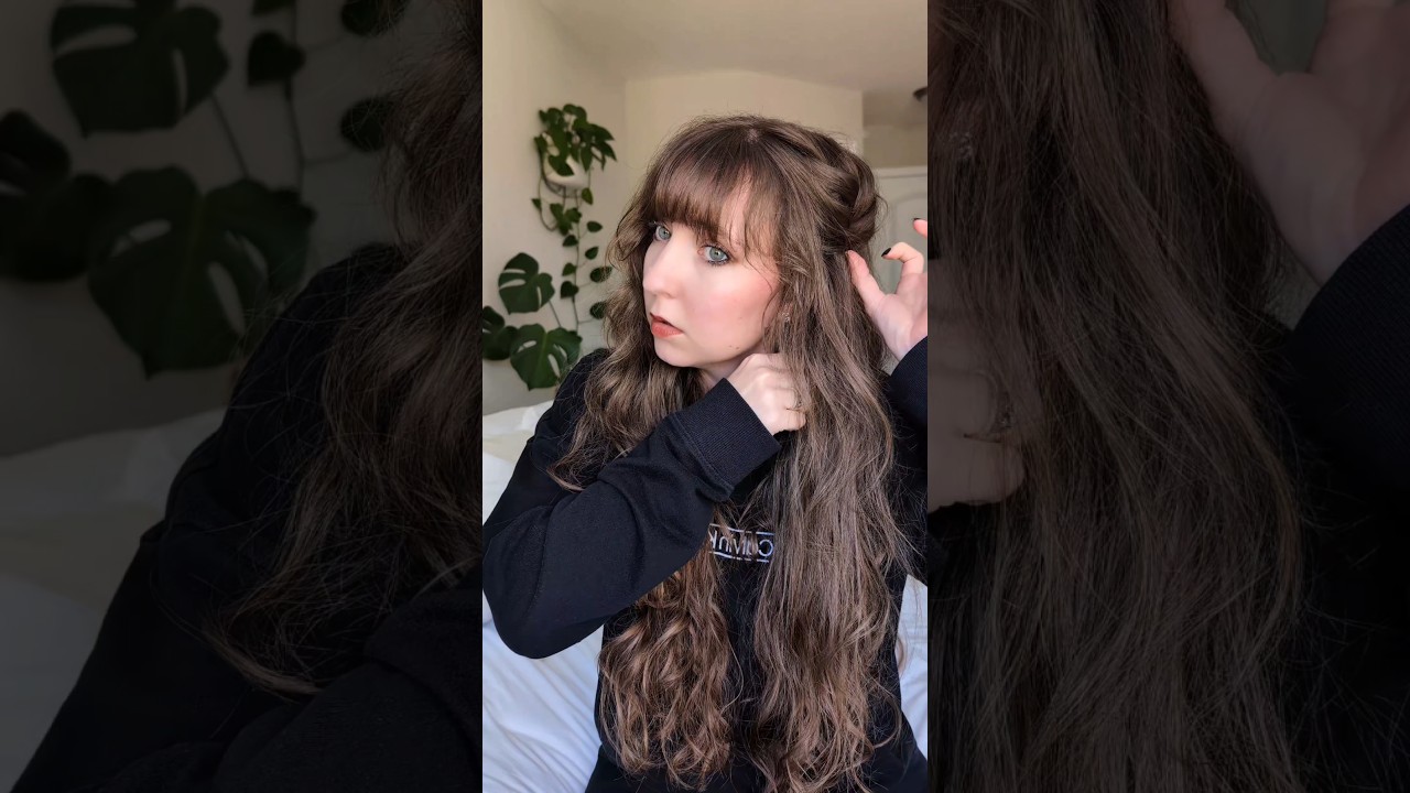 Можно ли заплести французскую косу одной рукой? #косы #волосы #урокиповолосам #прическа #французс...