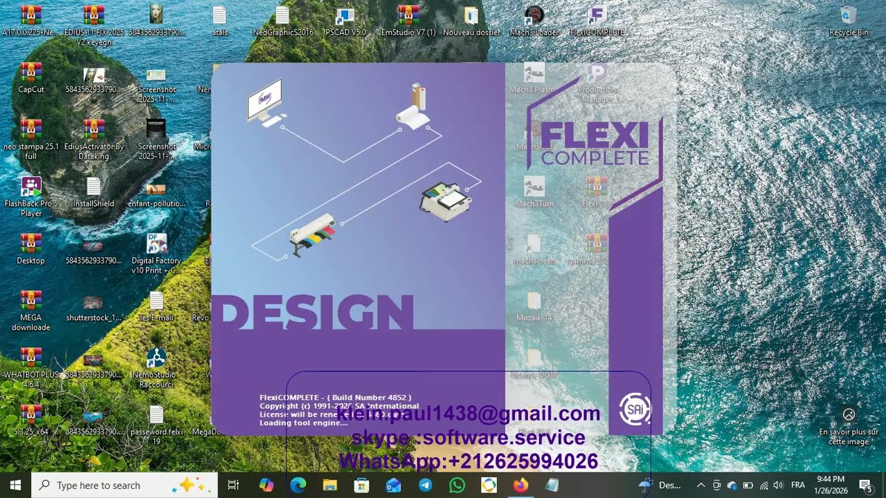 flexi complais 25.6 full Works win 10.11 Bit64