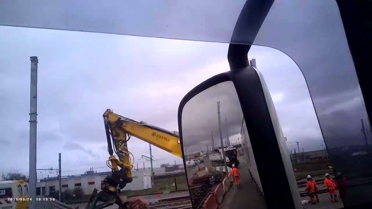 Sur un Chantier à Villeneuve Saint Georges en février 2026 en camion semi-remorque 