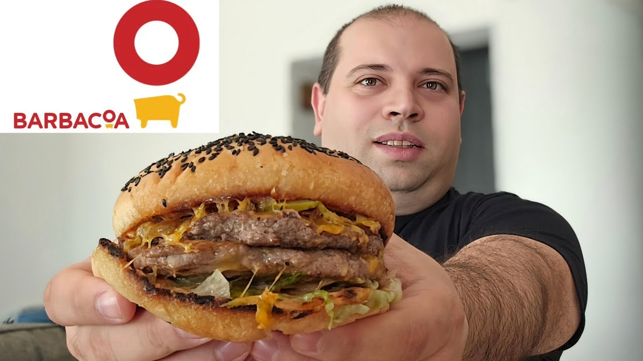 Testam DUBLU BURGER VITA Angus de la Restaurantul BARBACOA din Craiova