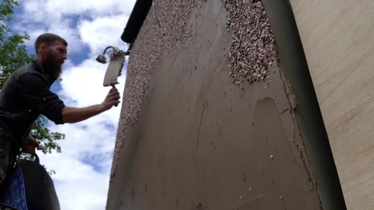 roughcasting small area