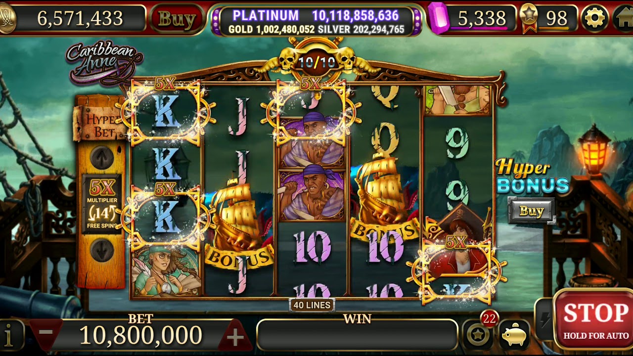 BDS Gaming: 10/10 Wild Spin In Caribbean Anne Slot Machine