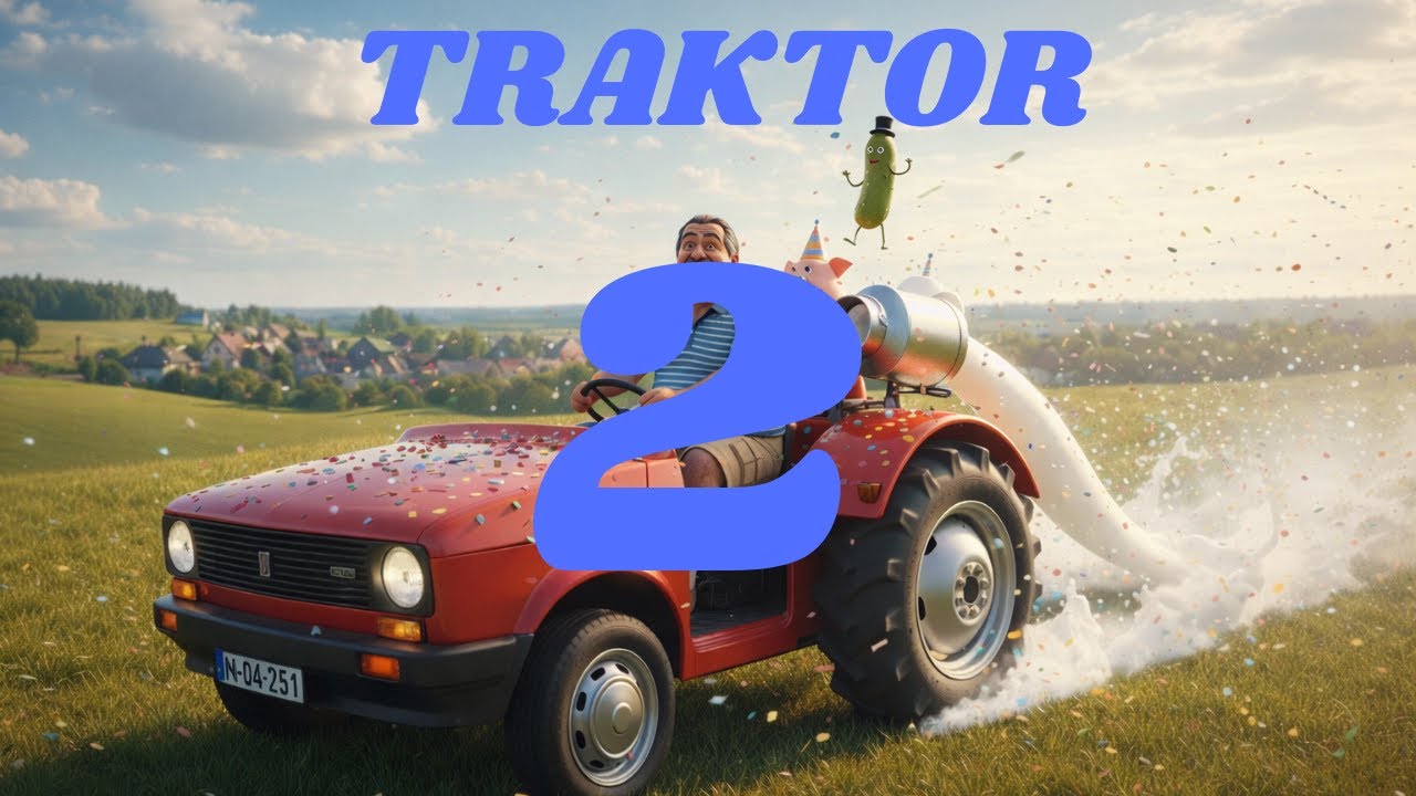 Traktor 2 - Gruba Wódka | Official #muzyka #discopolo #wesele #hit