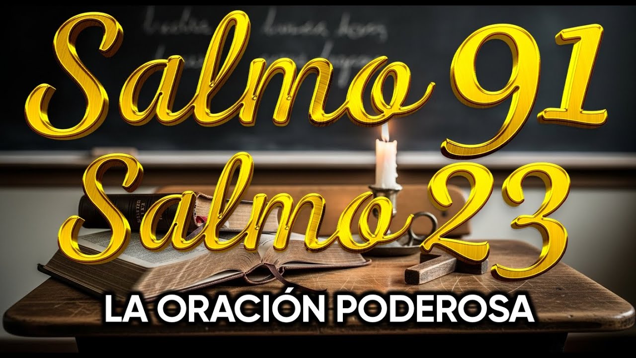 ORACIÓN del DÍA 25 de ENERO - SALMO 91 y SALMO 23 -Las dos ORACIONES MÁS PODEROSAS de la BIBLIA
