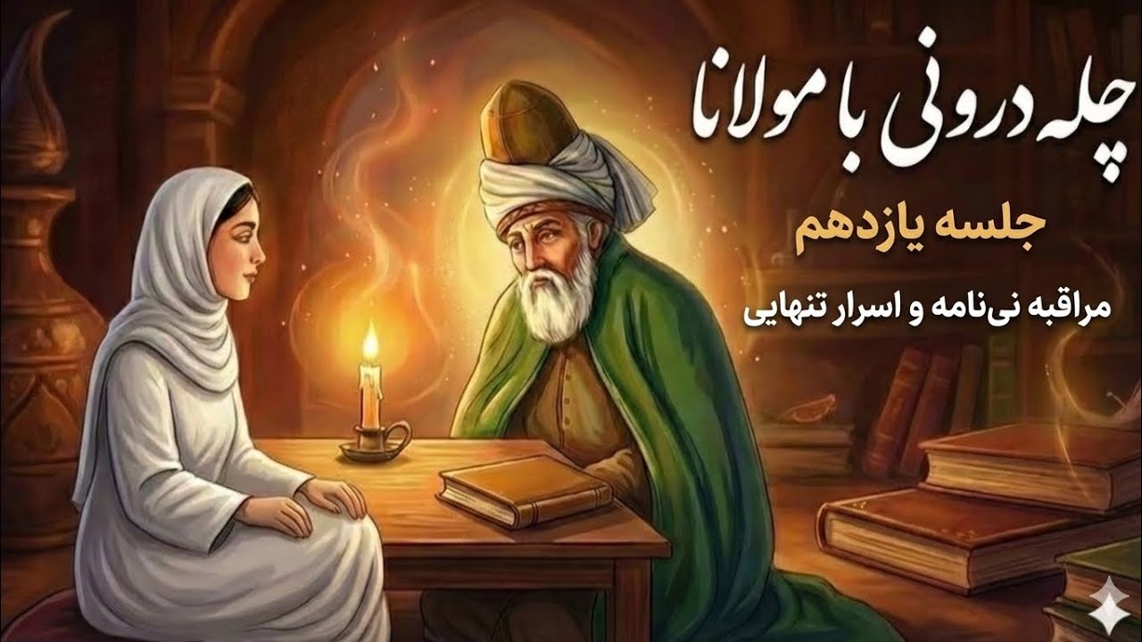 جلسه یازدهم چله درونی با مولانا | نی‌نامه و اسرار تنهایی