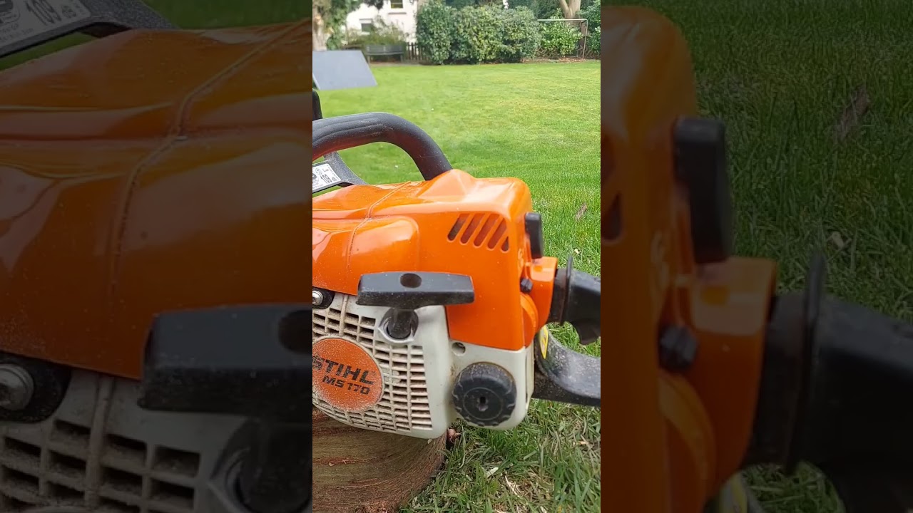 Stihl MS 170❤️ Kettens&auml;ge #chainsaw#amazing #beautiful #love #funny #fun #stihl#kettens&auml;ge