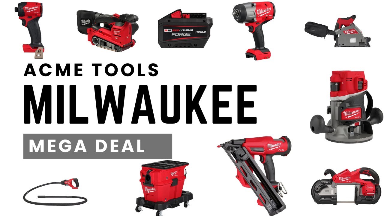 AcmeTools Milwaukee Mega Deal - 2026