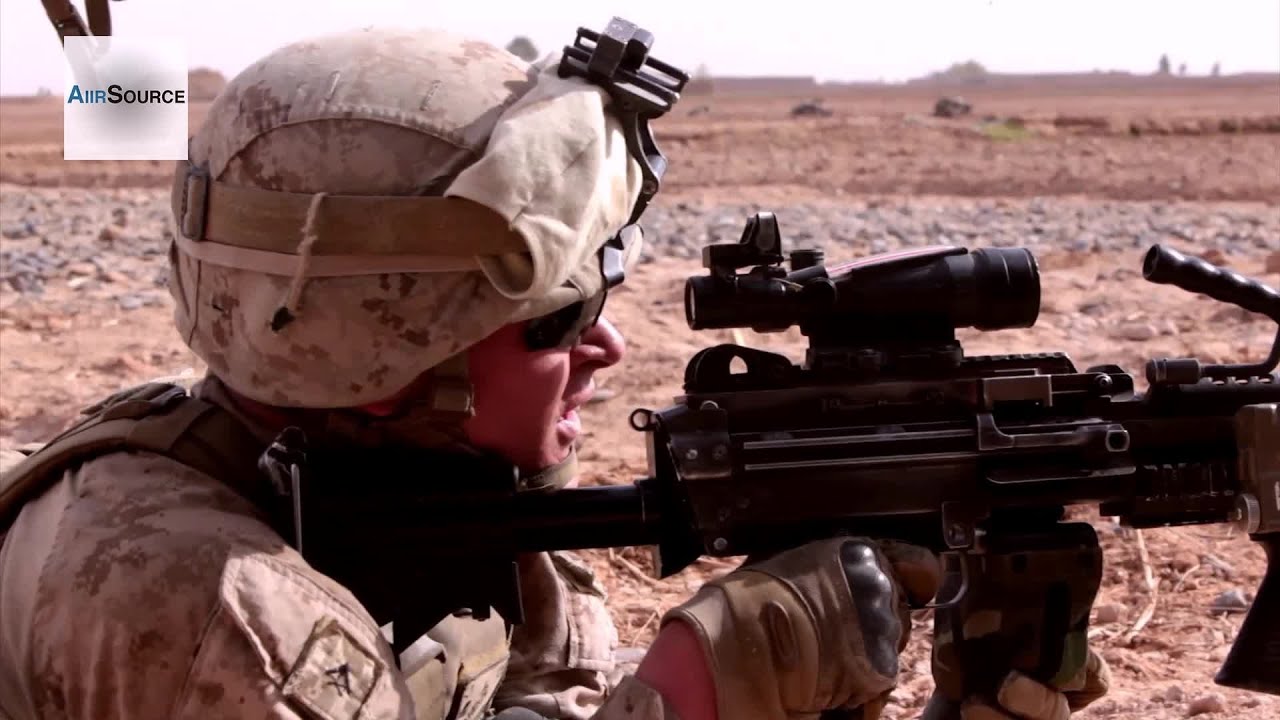 US Marines, Coalition Allies Battle Taliban In Helmand Province