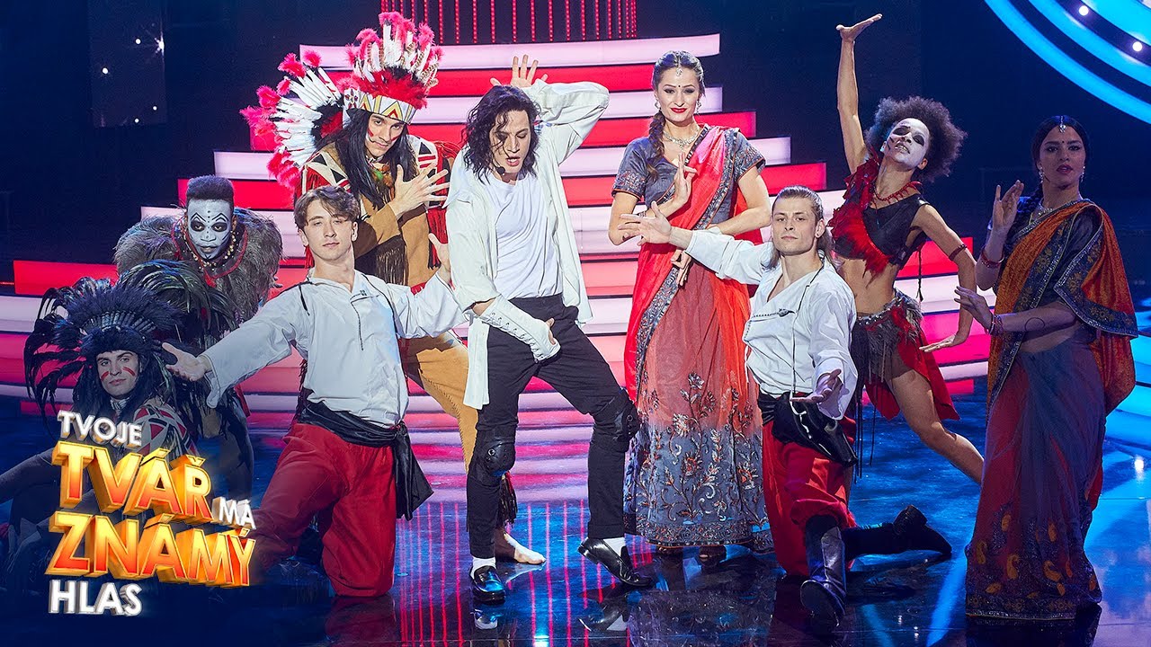 Milan Peroutka jako Michael Jackson 