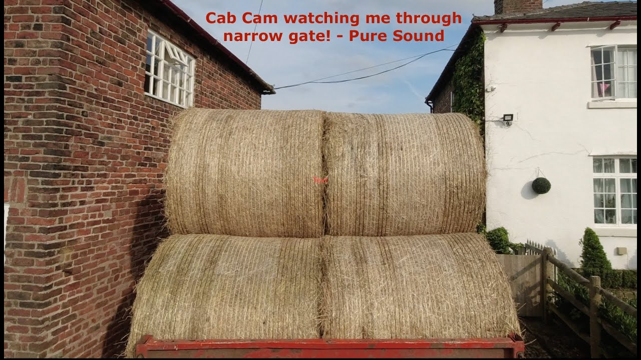 JCB Fastrac Cab Cam - Pure sound - more bale carting