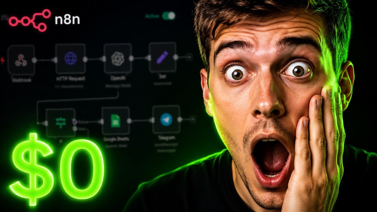 شغل n8n على سيرفر مجاني بدون دومين! شرح خطوة بخطوة + استضافة على Render
