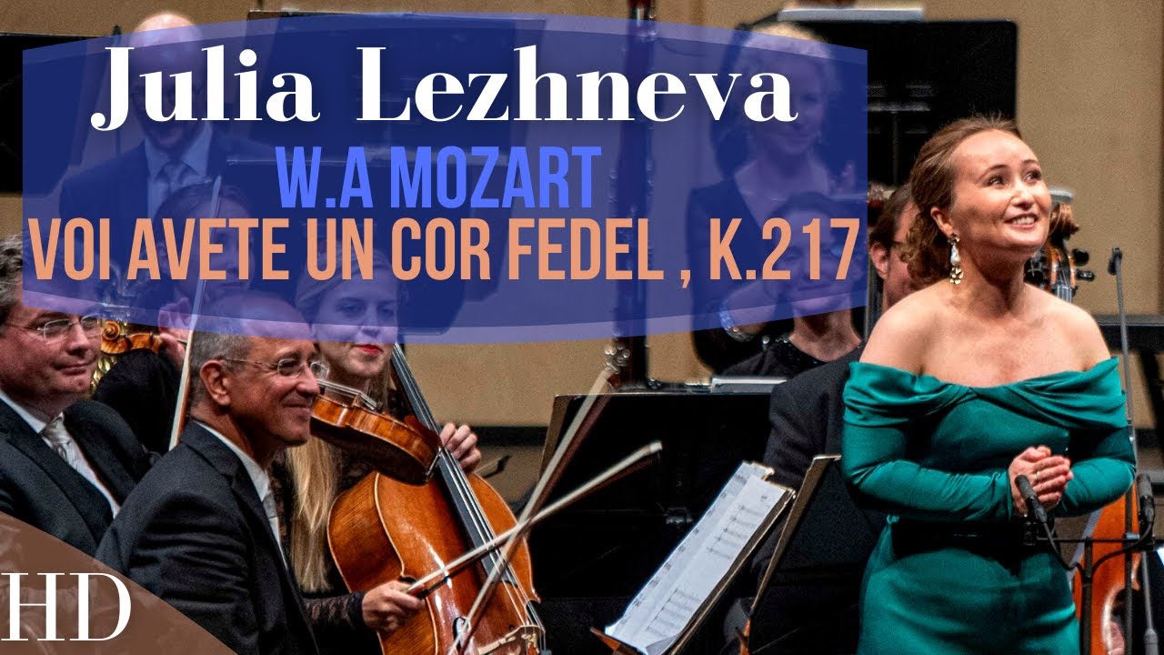 Julia lezhneva (Юлия Лежнева) | Mozart: Voi avete un cor fedel , K.217 | Salzburg Festival 2020 (HD)