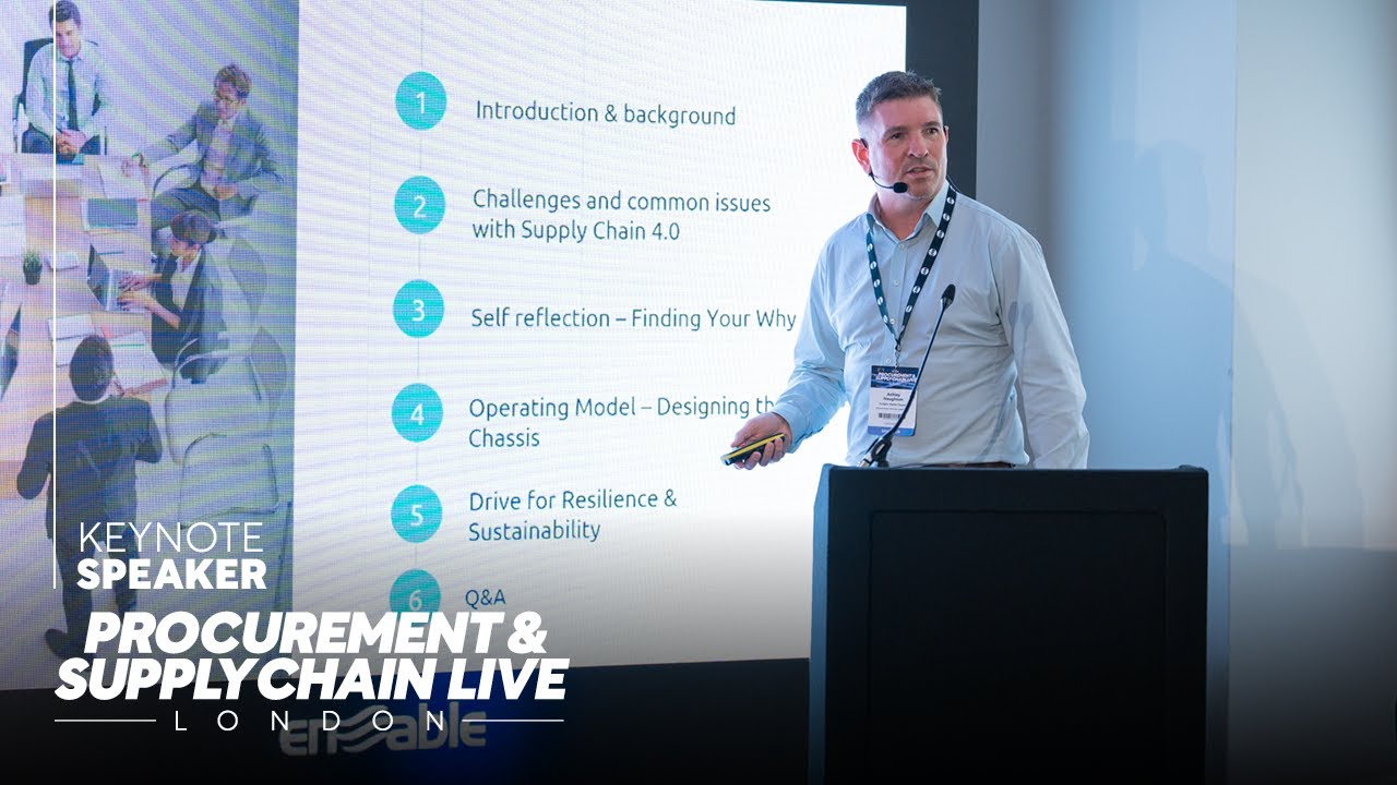 Ashley Naughton at Procurement and Supply Chain Live London 2023
