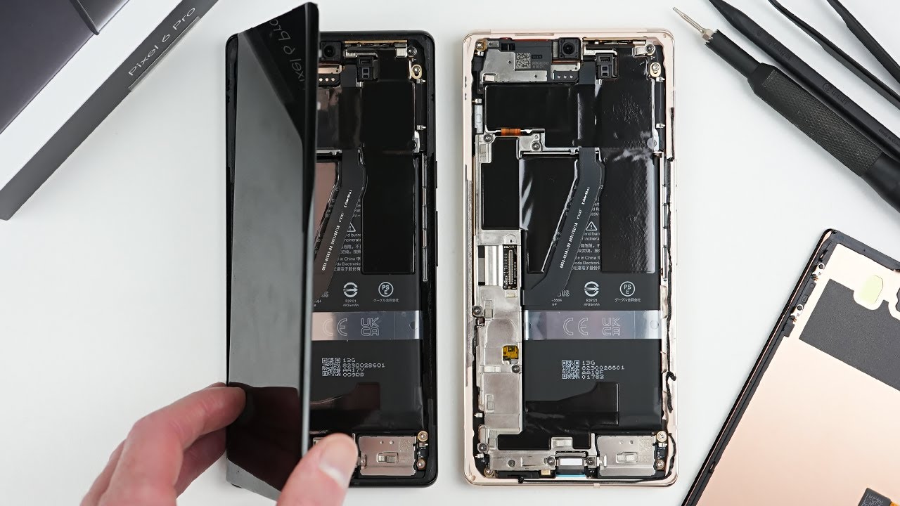 Оценка разборки и ремонта Pixel 6 Pro — сериализация с изюминкой