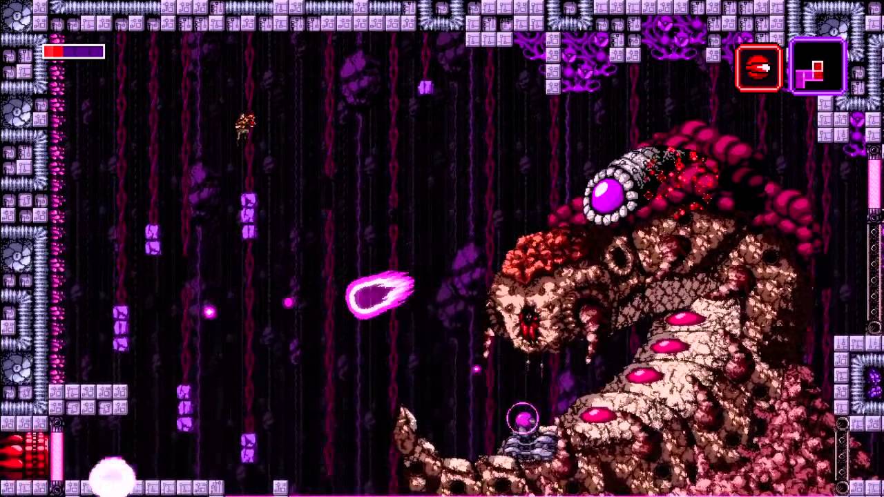 Axiom Verge Uruku Boss Fight #3 EASY WAY!