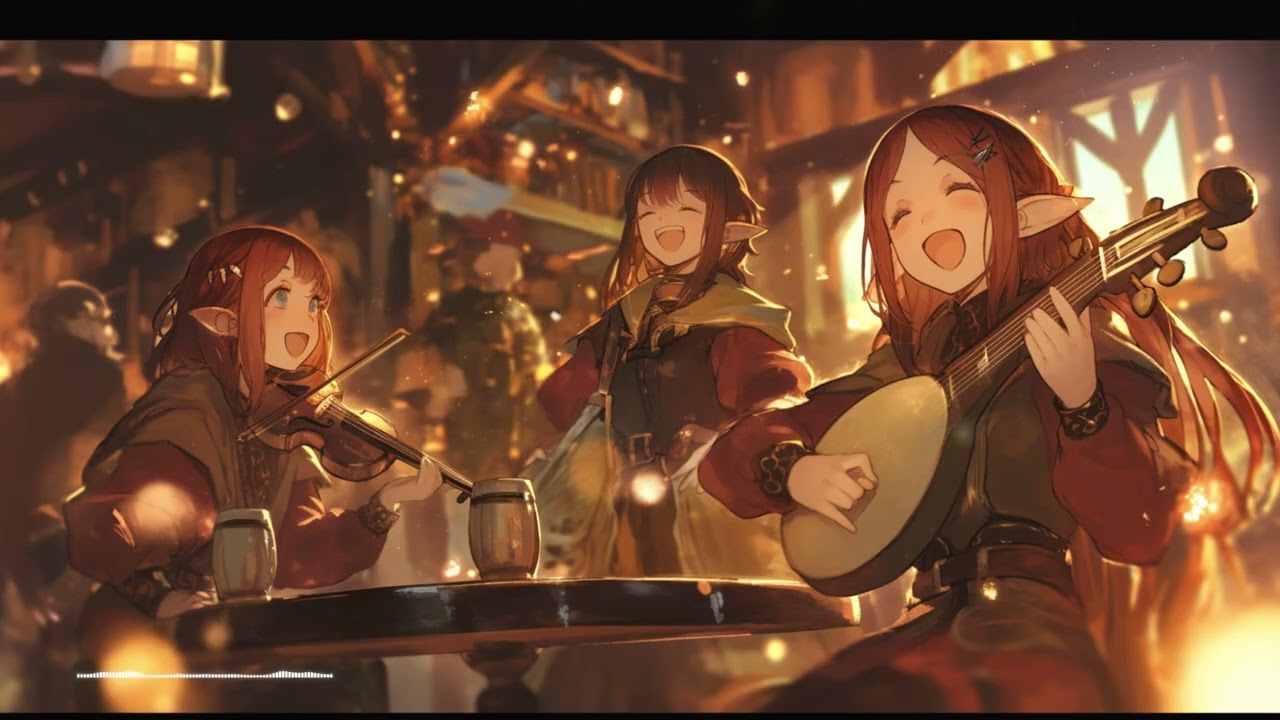 【Celtic Folk Rock】Elven Tavern Night | Fantasy Melodies for DND, RPG & Adventures