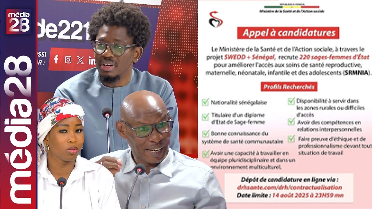 Recrutement 220 Sages-Femmes d’État : Tout Savoir pour Postuler ! | Rawane & Doyen Décryptent