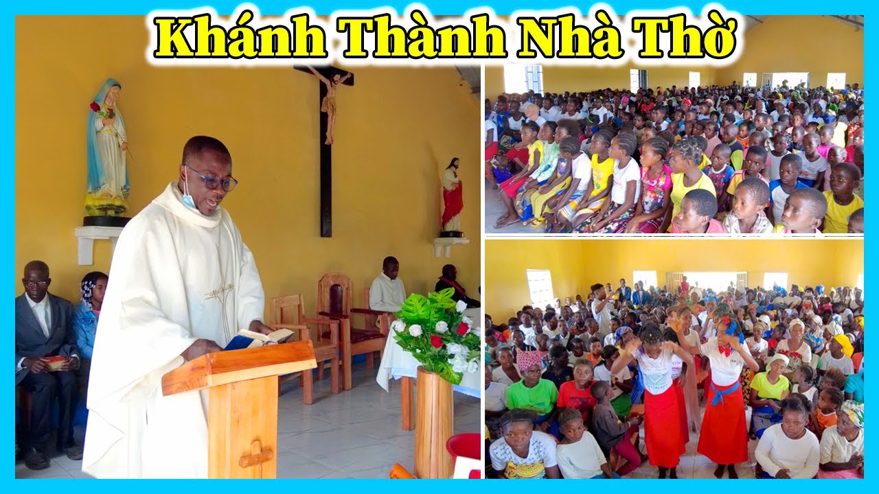 Hùng Kaka II Người Dân Kéo Đến Nhiều Không Đếm Được, Để Dự Lễ Khánh Thành Nhà Thờ !