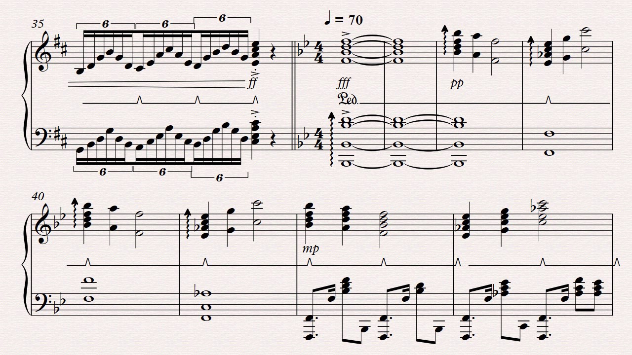 Genesis - Los Endos - Full Piano Score (UPDATED 7/12/2017)