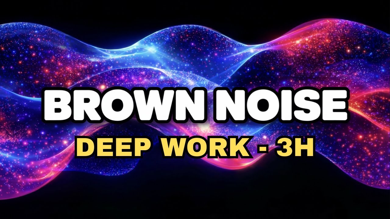 Brown Noise + 40Hz Gamma Beats to Unlock Deep Concentration for Coding & Study