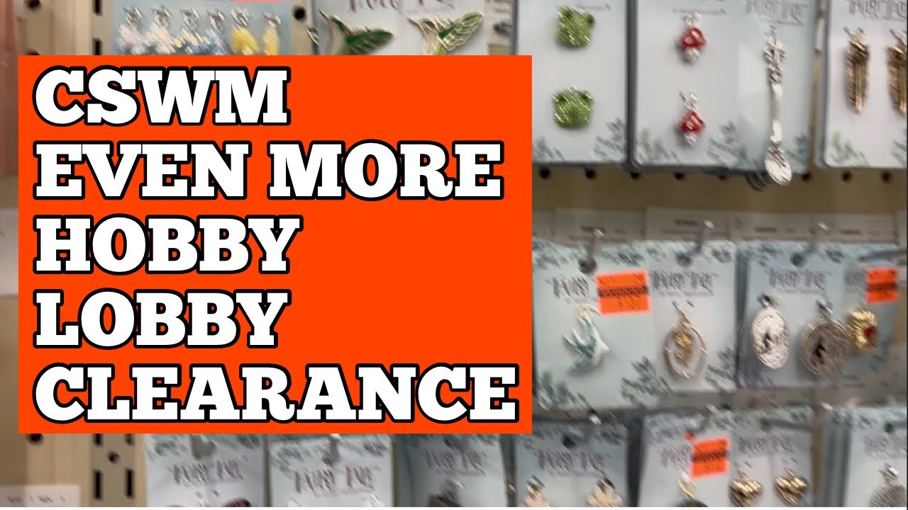 CSWM - ЕЩЕ БОЛЬШЕ РАСПРОДАЖ В Hobby Lobby! Скидки продолжаются! | БОЛЬШИЕ СКИДКИ