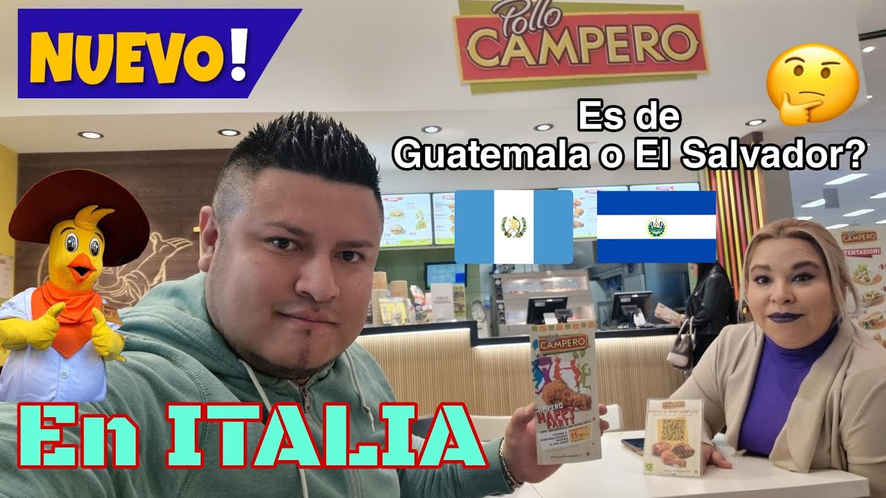 NUEVO Pollo Campero en Italia 🍗🍟🇮🇹 | Es de Guatemala o El Salvador? 🇬🇹🇸🇻🤔