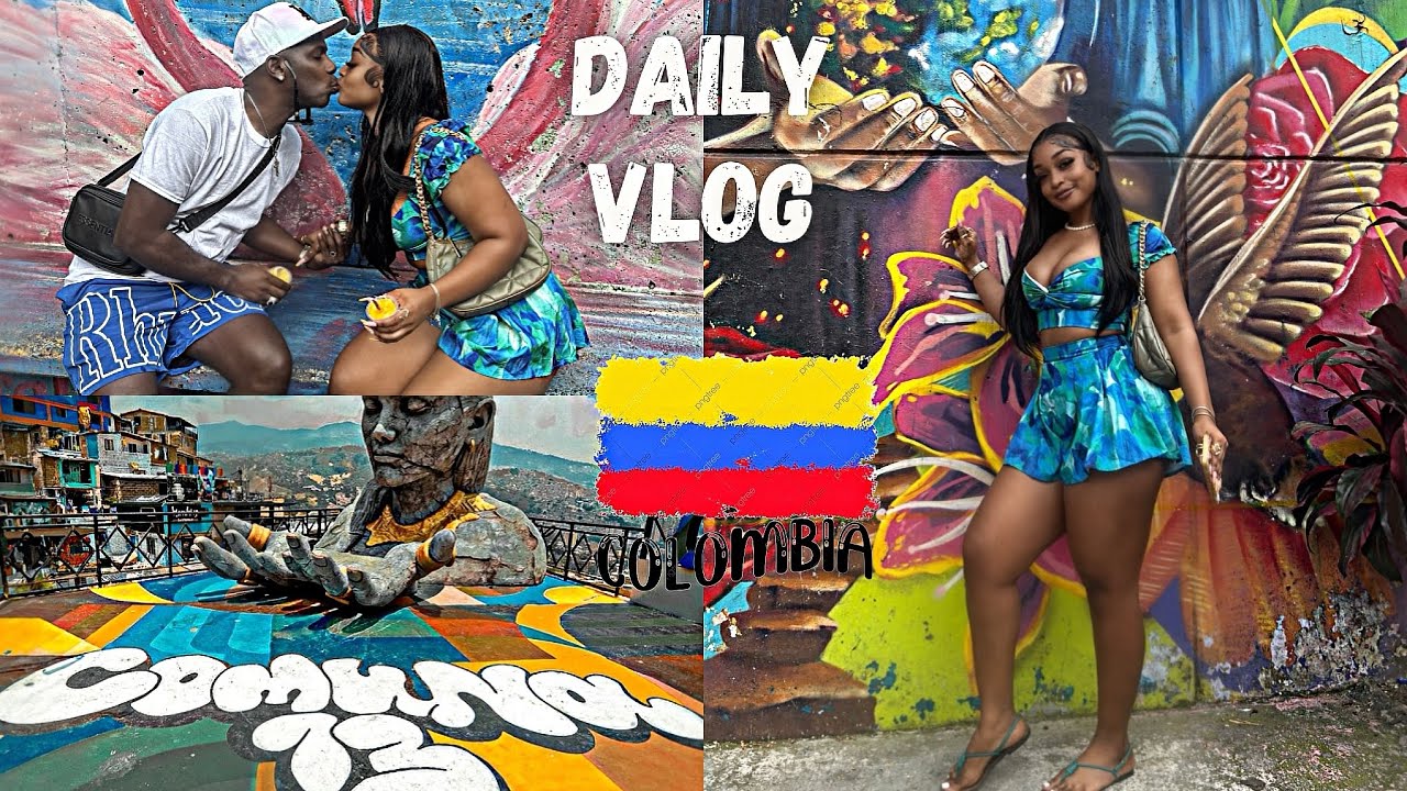 DAILY VLOG- First Day in Colombia 🇨🇴 + Graffiti Tour Comuna 13 + Mother&rsquo;s Day |Booked With Star