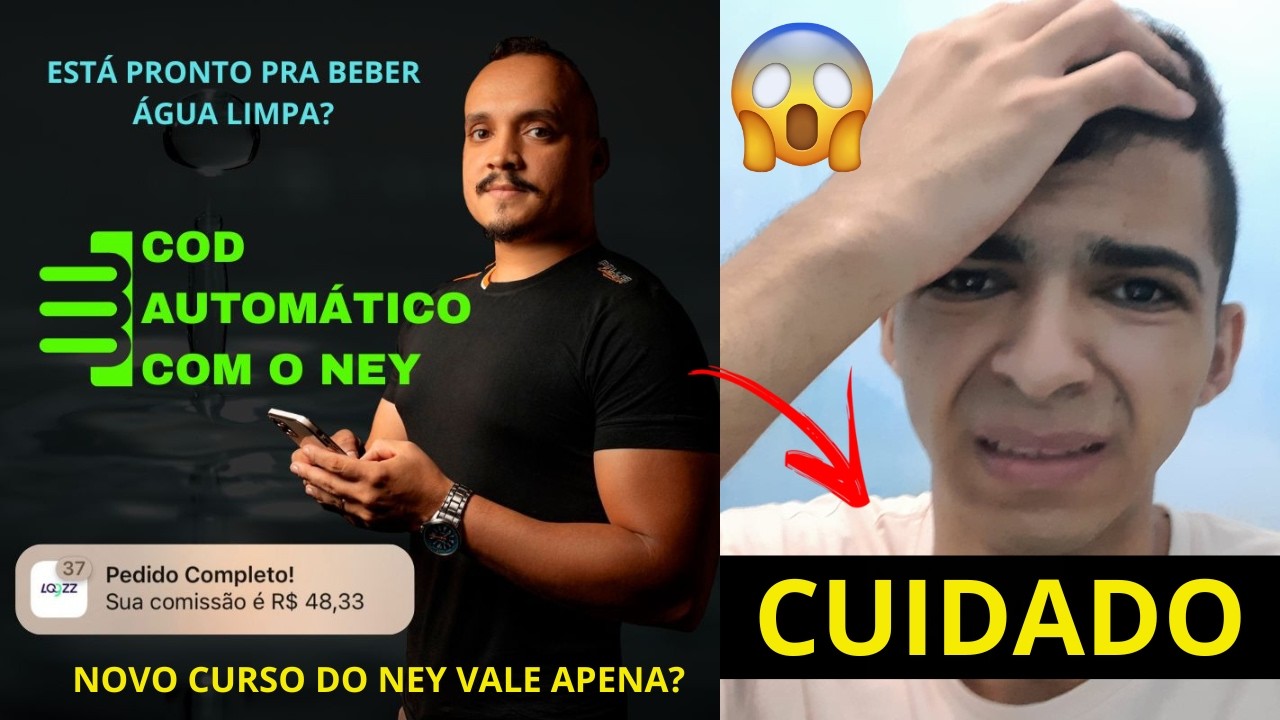 NOVO CURSO DO NEY VALE APENA? CURSO COD AUTOM&Aacute;TICO &Eacute; BOM? - VENDER NO CASH ON DELIVERY LOGZZ 2026