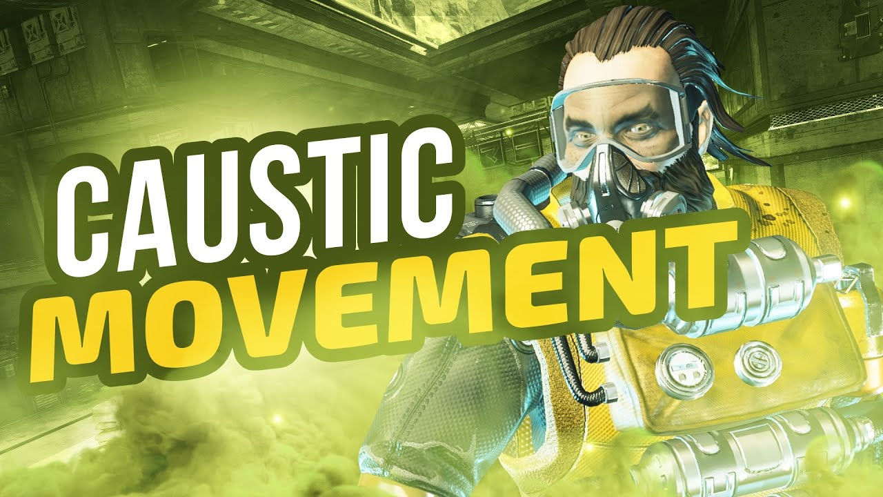TOP TIER CAUSTIC MOVEMENT IN APEX LEGENDS (19 kills)
