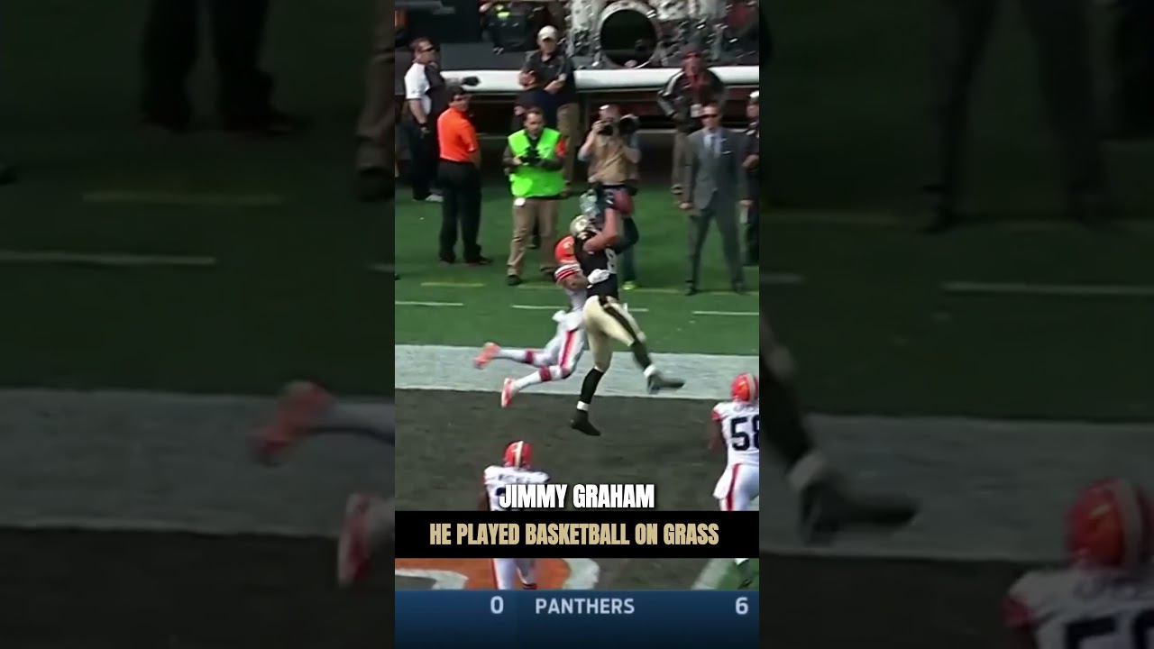 Jimmy Graham Played Basketball on Grass in the NFL 🏀➡️🏈