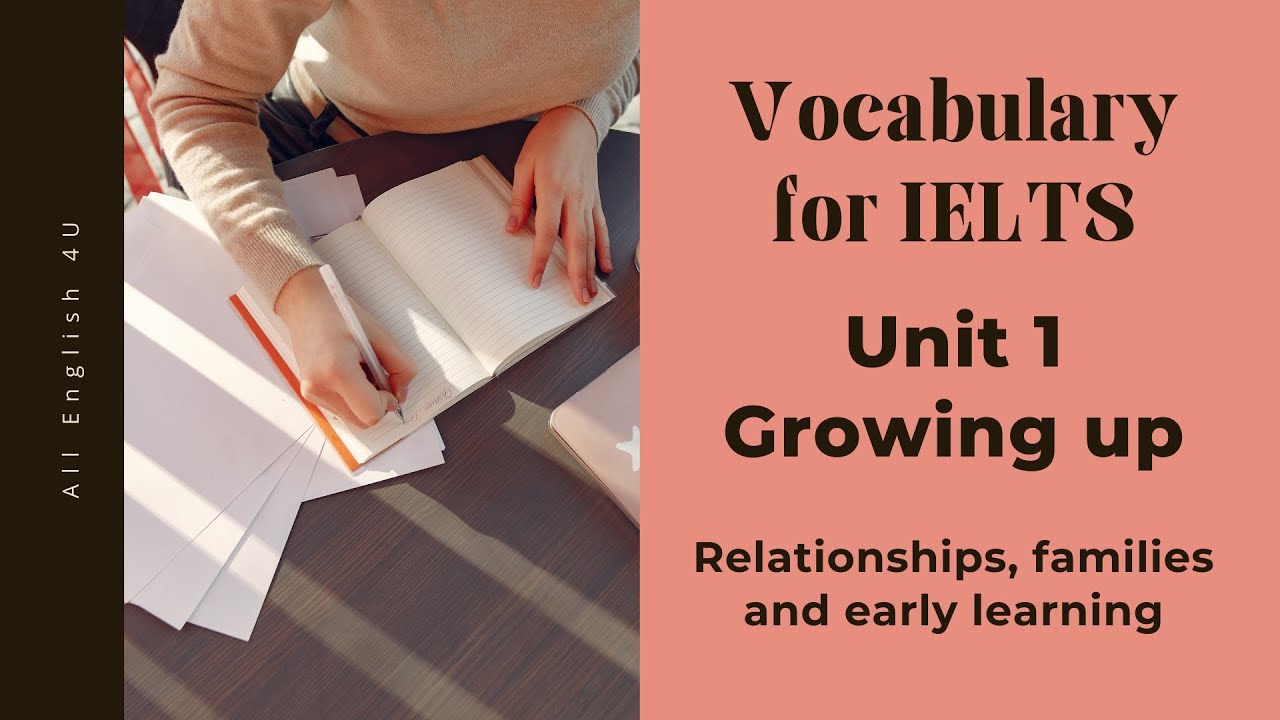 Unit 1 | Growing up | Vocabulary for IELTS | All English 4U