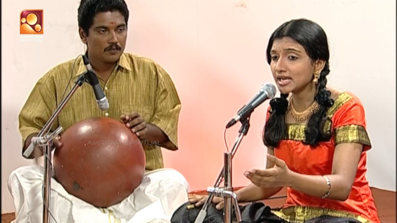 ആരും ലയിച്ചിരുന്നു പോകും മഞ്ജരിയുടെ ഈ ആലാപനം കേട്ടാൽ | Shruthilayam | Keerthanam #CarnaticMusic