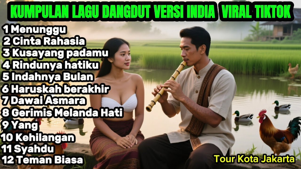 Menunggu Rhoma Irama-Versi India Terbaru Viral tiktok,Cinta Rahasia-kusayang padamu-Syahdu